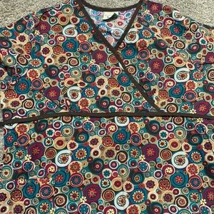 Scrub shirt. Paid $15.